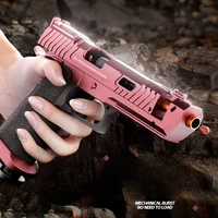 TTI 2011 Pistol Shell Throwing Continuous Firing Blowback Soft Bullet Gun Empty Hanging Birthday Gift 1