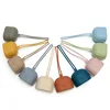 2023New Baby Pacifier Holder BPA Free Food Grade Silicone Infant Portable Soother Container Box Nipple Nursing Storage Box 5