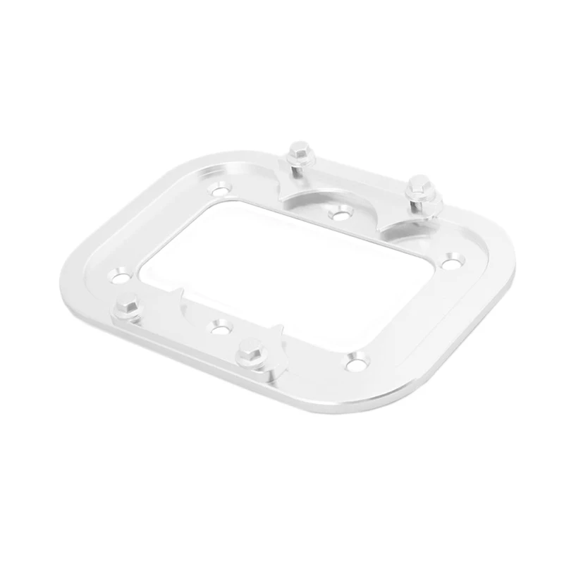 

Aluminum Alloy Battery Relocation Tray Hold Down Mount Silver Fit for Optima 34/78