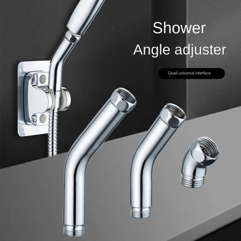 Shower Elbow Adapter 135 Degree Head Extension Arm Connector for Hand Shower Head Elbow Adapter