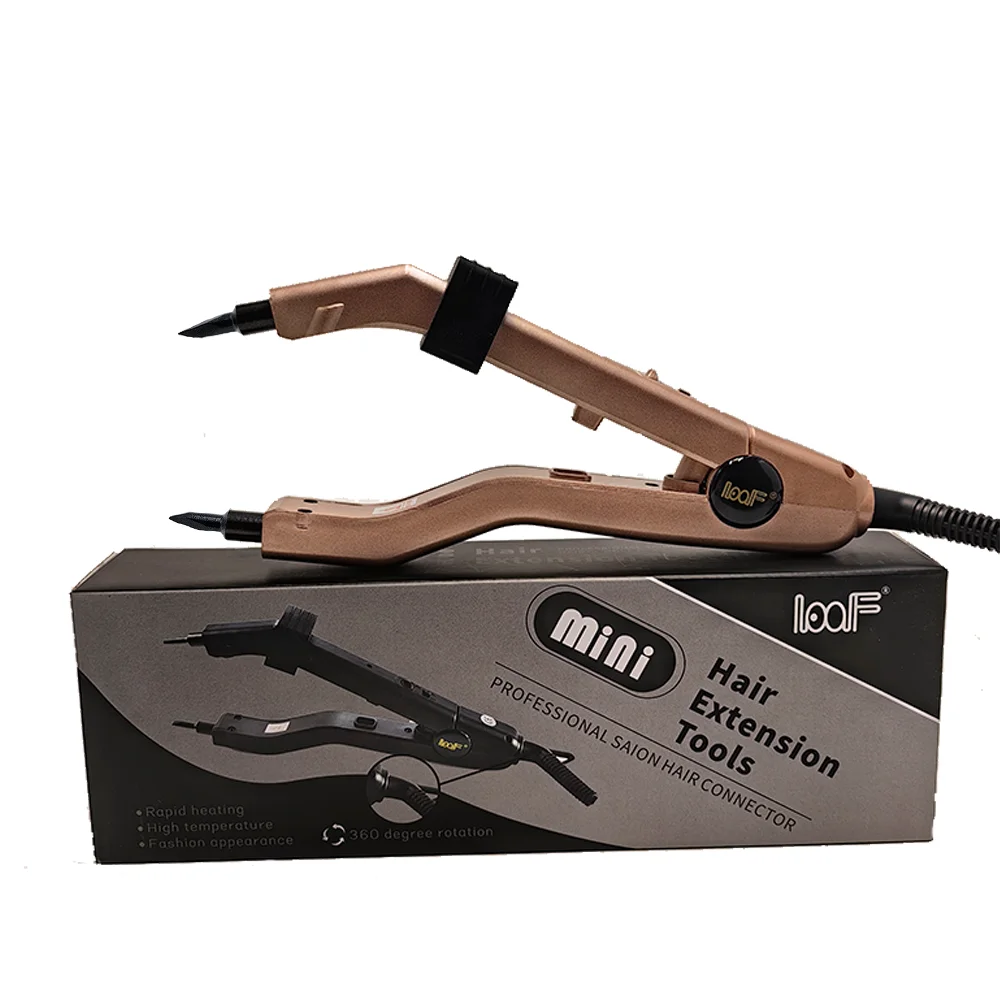 Adjustable Temperature 220℃ Smart Mini Heating Sharp Tip Hair Extension Iron Keratin Bonding Tools