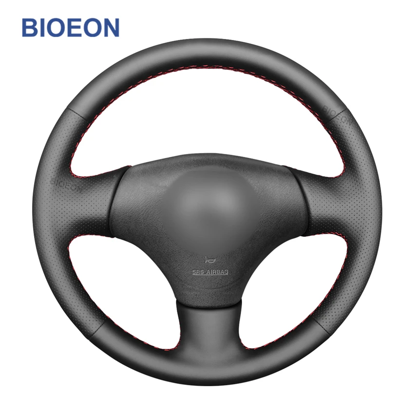 

Black PU Artificial Leather Steering Wheel Cover for Mazda MX-5 MX5 Miata NB 1998-2003 2004 2005 RX-7 RX7 1999-2001 2002
