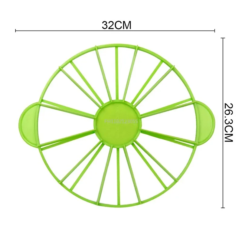 10/12 Slices Cake Equal Portion Cutter Round Bread Cake Mousse Divider Slice Marker Baking For Household Kitchen Utensils