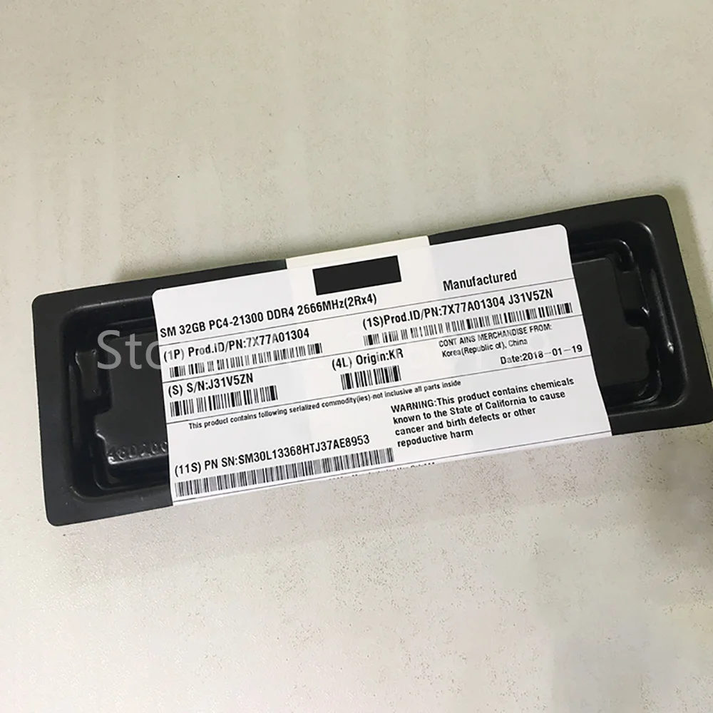 IBM SR Server Memory - 32GB 2RX4 PC4-2666V-R DDR4 2666 RDIMM for SR850, SR860, SR950, SD330, SR590, SR570 Description Image.This Product Can Be Found With The Tag Names Computer Office, Server memory, Servers Industrial Computer, ServersWorkstation Systems Components
