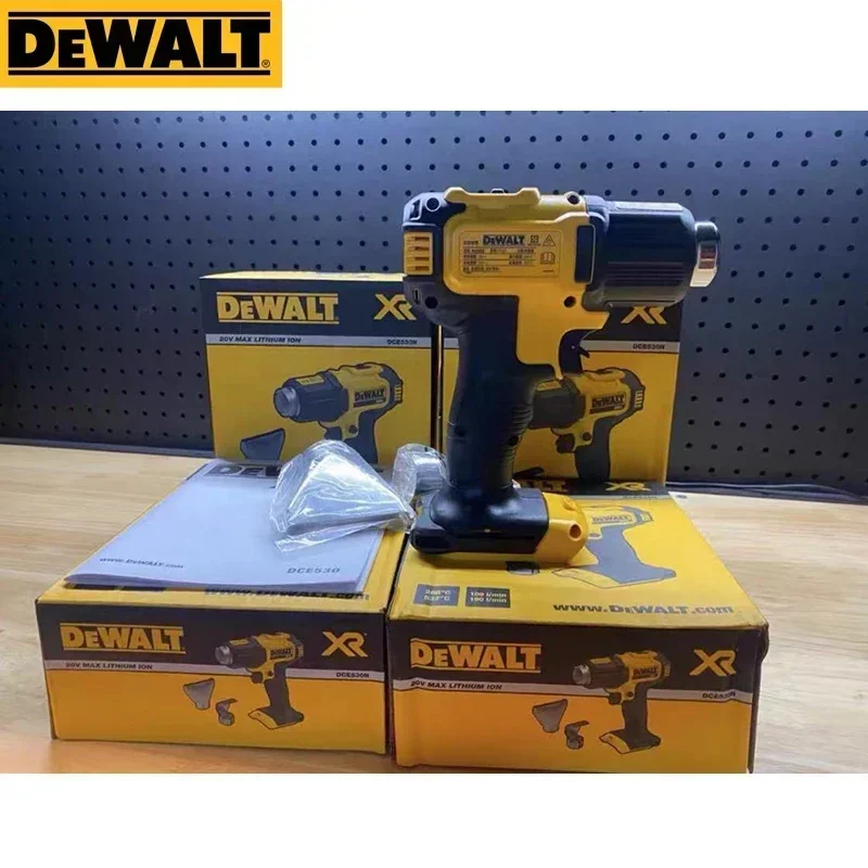 DEWALT DCE530 20V Cordless Heat Gun Tool Only High Power Welding Thermal Blower Heat Shrink Wrapping Tool Hot Air Gun DCE530N 4