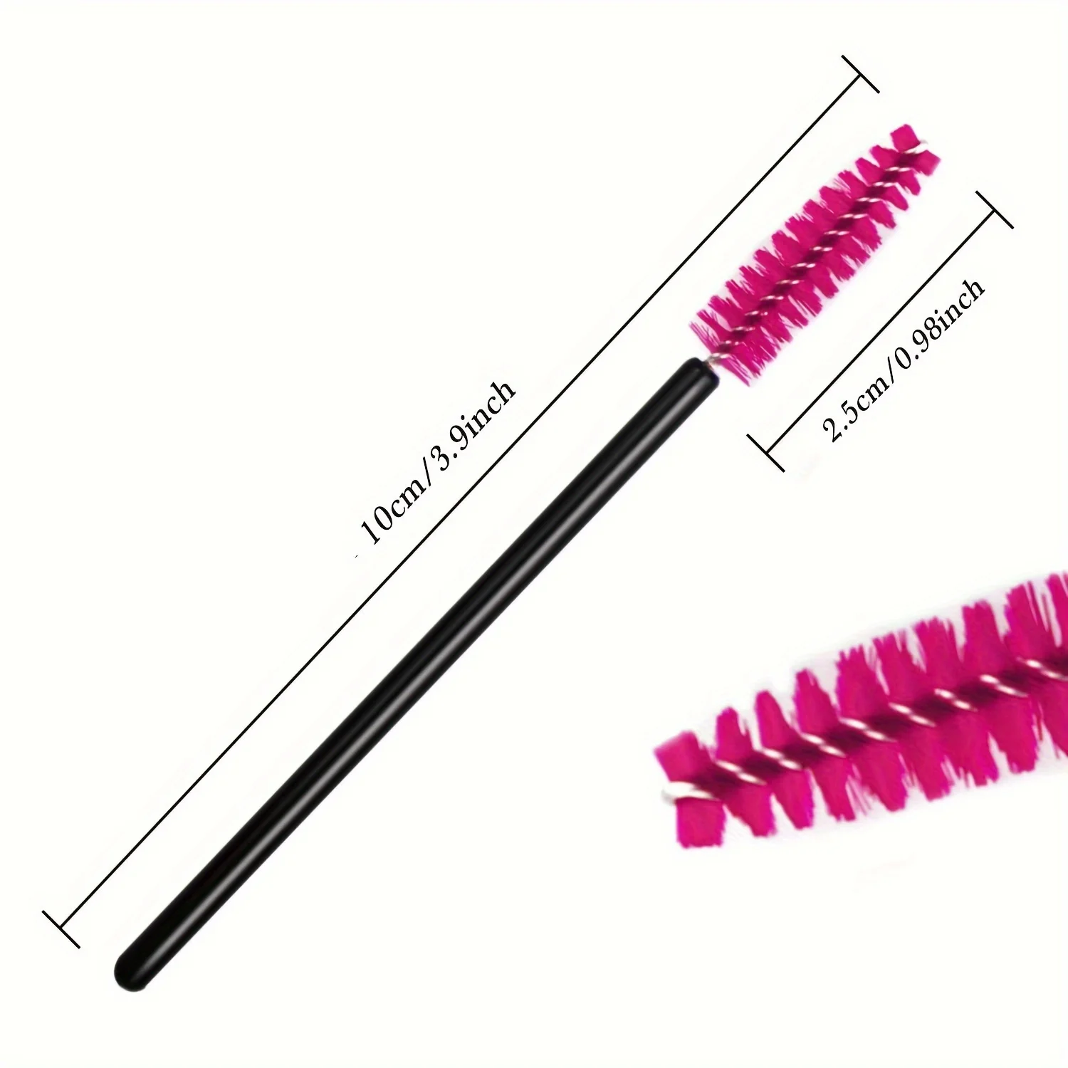 Makeup Brush Eyelashes Brush Eyelash Removal Brush Eyelash Cleaner Brush Eyelash Brush Makeup Tool Makeup Tool Set Makeup Brush Set 50pcs Disposable Eyelash Brushes Eyelashes Extension Tools Eyebrow Brush Mascara Wands Applicator Spoolers Makeup Tools