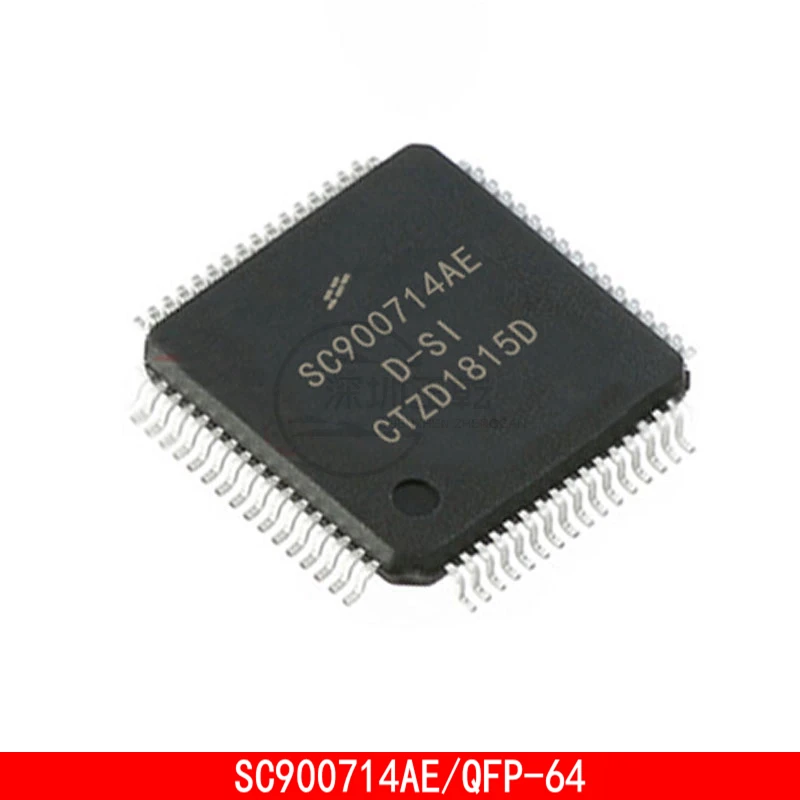1-10PCS SC900714AE QFP64 Microcontroller MCU automotive chip 10pcs 50pcs stm32f105rbt6 qfp64 new chip ic