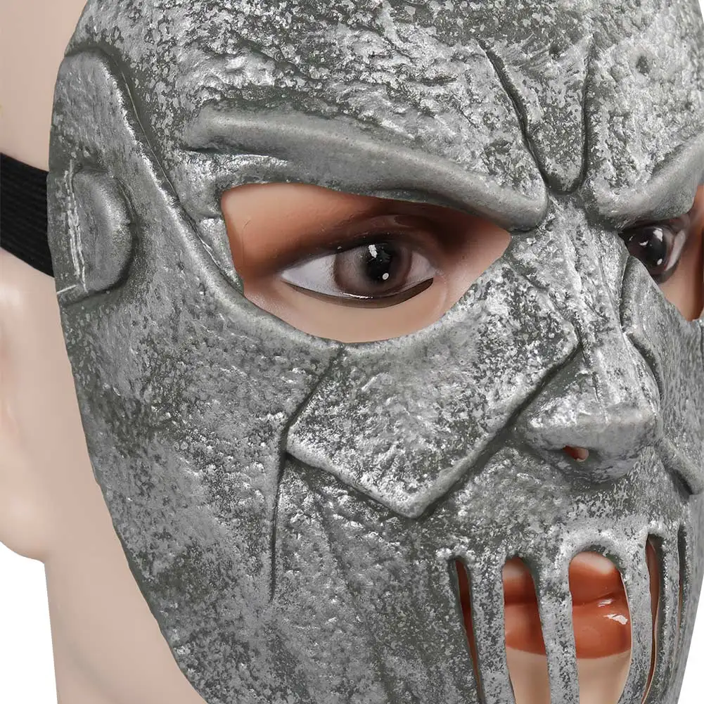 Accesorios de disfraz de fantasía para mujeres y hombres, máscara de Cosplay, casco de látex, accesorios de disfraces de Halloween