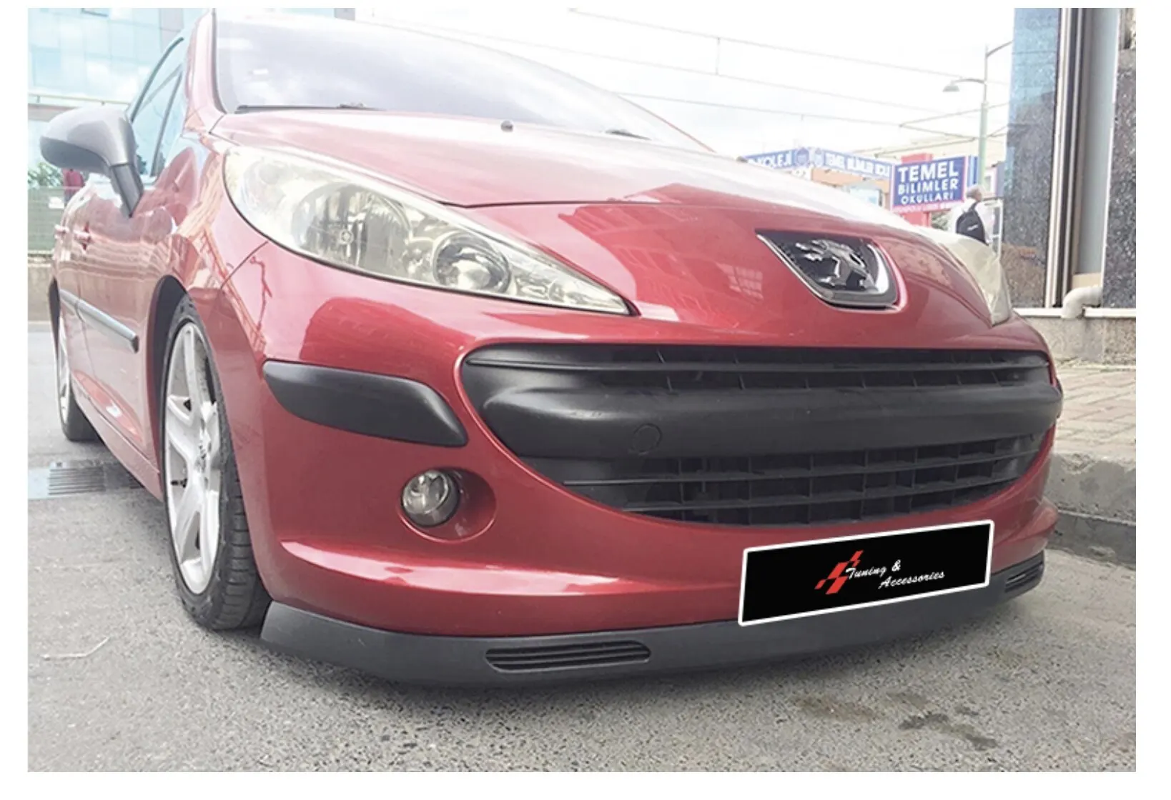 Volvo 240 Unbreakable Lux 2 Pezzi Air Channel Performance Lip Inserto Paraurti Anteriore