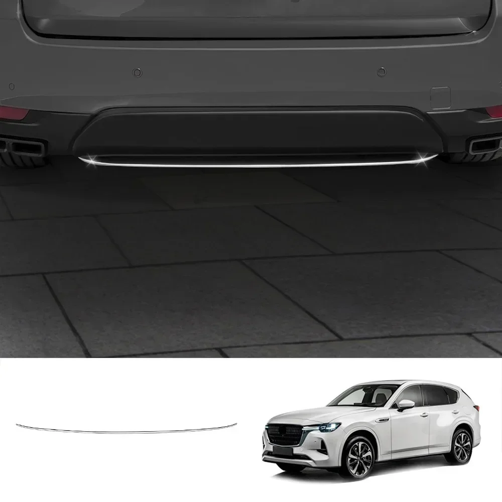 Bumperbescherming, Achterbumper Guard Protector voor Mazda CX-60 CX60 2023 2024 2022 Kofferbak Guard Strip Bumper Anti-Botsing Krasbestendig