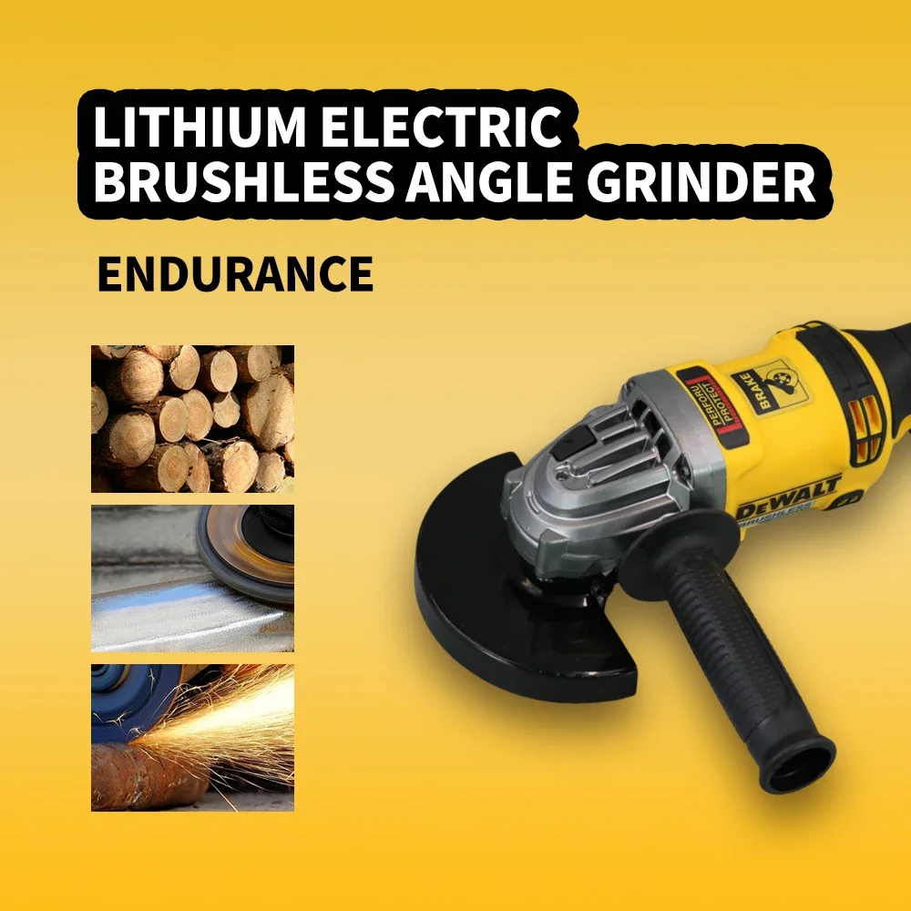 Dewalt DCG125MM Impact Polishing Machine Cutting Machine Wireless DIY Woodworking DEWALT Electric Tool Cutting Tools