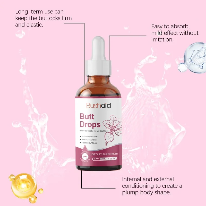 Buttock Enlargement Essential Oil Firm Tighten Augmentation Butt Plump Growth Massage Shaping Sexy Body Care Hip Lifting Drops 3