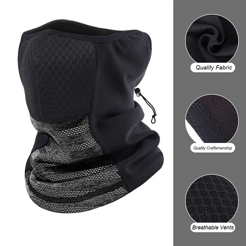 Man/Woman Ski Mask Winter Snow Warm Plush Neck/Face Mask Snowmobile Skis Sled Snowboard Outdoor Cold-proof Sports Safety Scarf