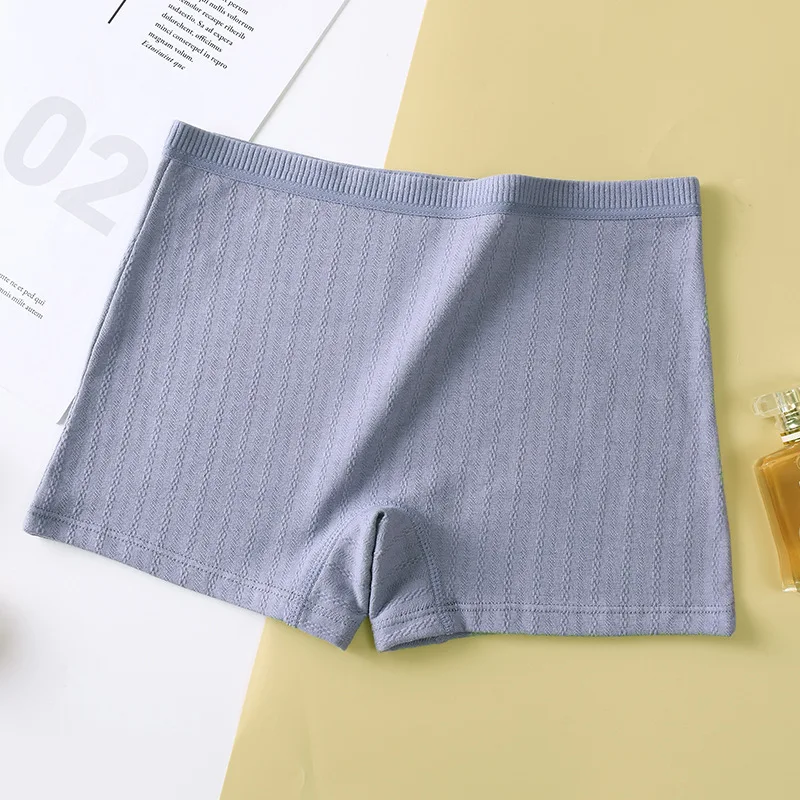Large Size Boxer Shorts Women Cotton Soft Boyshorts Mid Waist Female Underwear Under Skirt Breathable Ladies Safety Short Pants