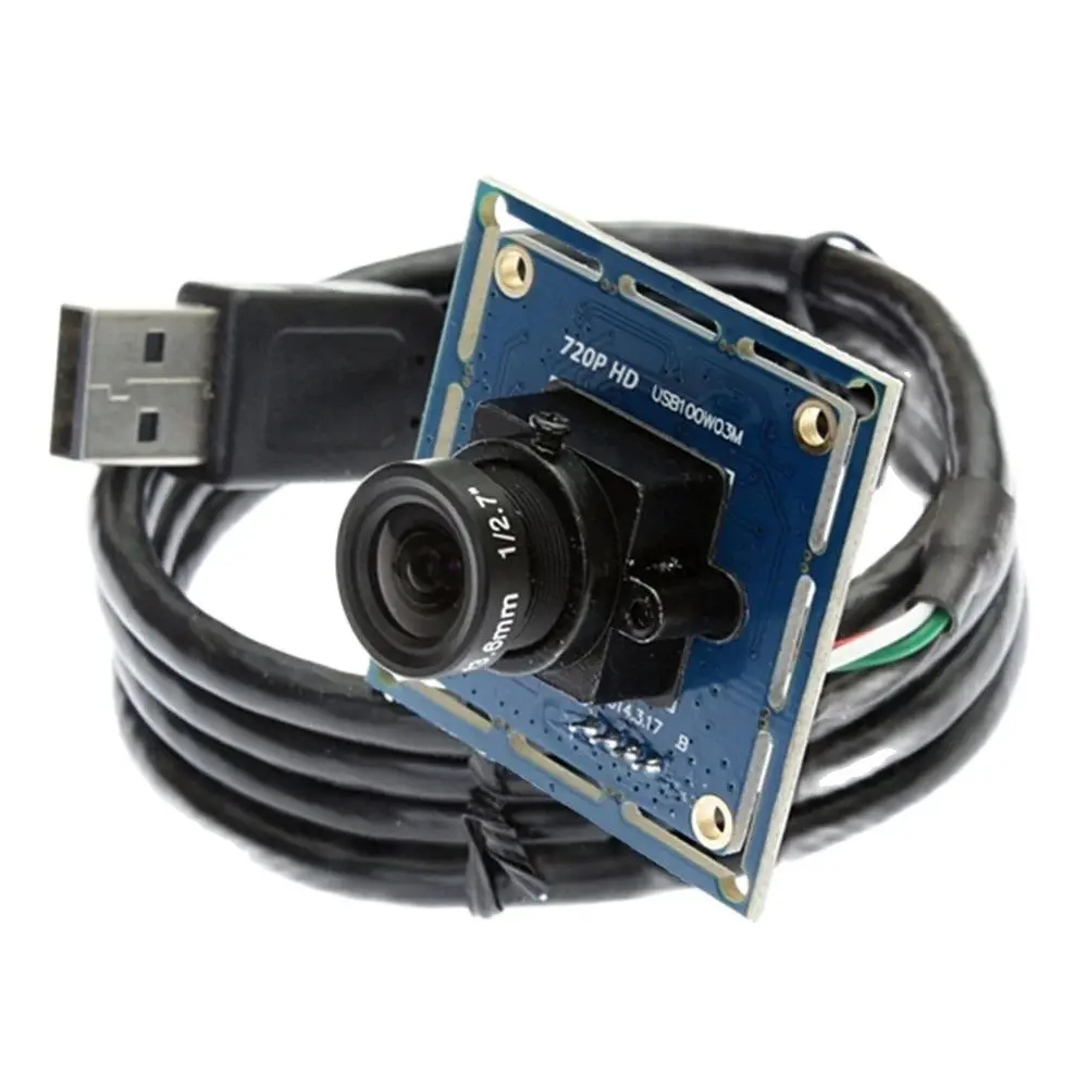 

SVPRO OV9712 Sensor 1.0Megapixel lens HD CMOS Mini Camera Board USB Webcam HD Android Module Camera USB 2.0 Industrial camera