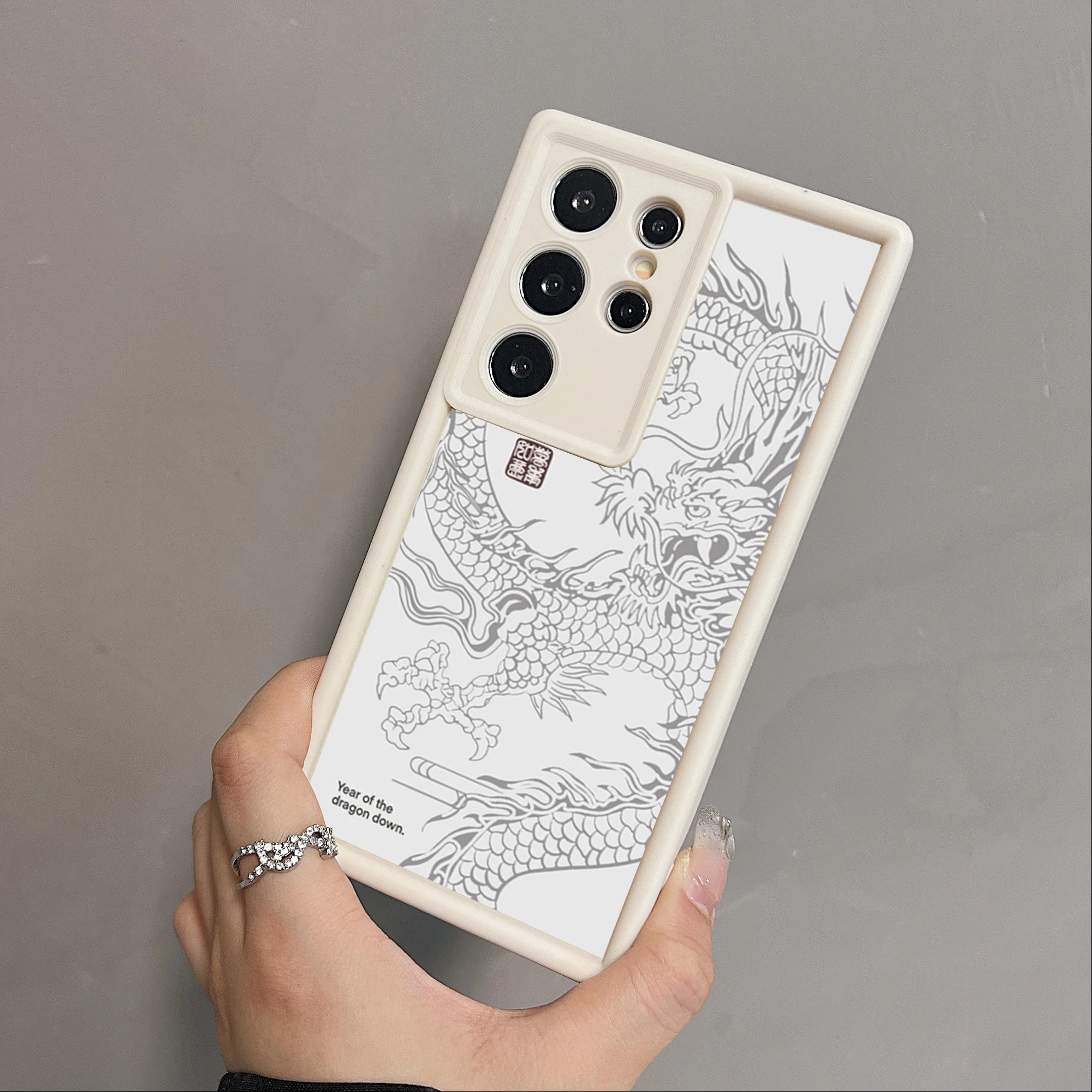 Exquisite Dragon Totem Luxury Phone Case Cover