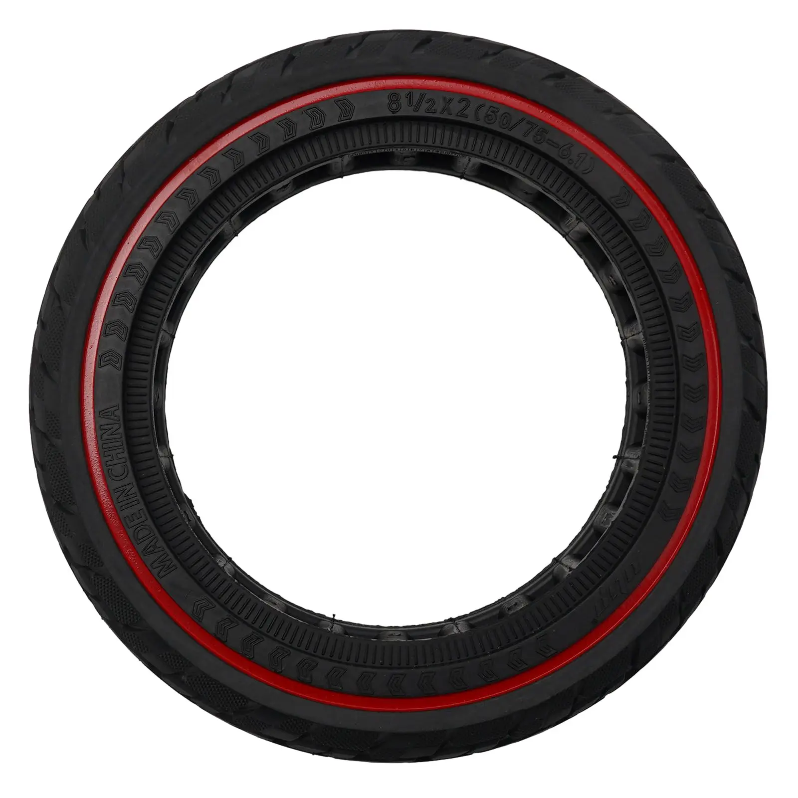 

Durable High Quality Material Practical Brand New Solid Tire Electric Scooter Black Weight 720g Cycle Replacement