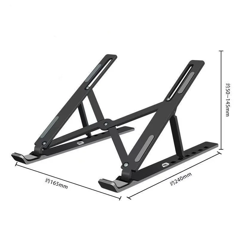 Adjustable Laptop Stand Plastic for Macbook Computer PC IPad Tablet Table Support Notebook Stand Cooling Pad Plastic Models iphone holder for tripod Holders & Stands