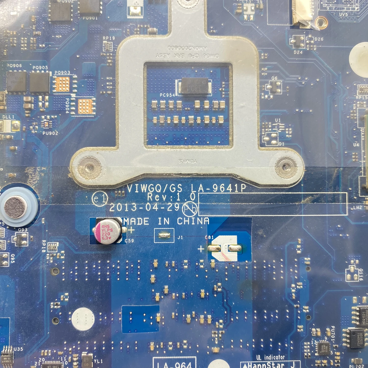 polegada laptop motherboard com hd8750m r5 m230
