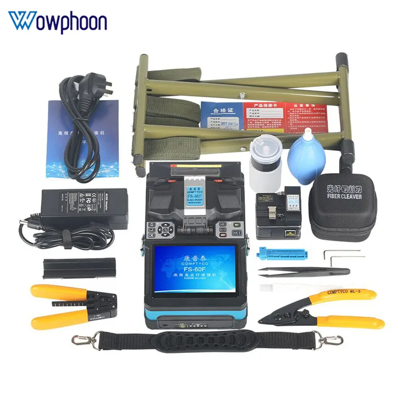 

FS-60F fiber mechanical splice FTTH Fiber Optic Welding Splicing Machine Optical Fiber Fusion Splicer FS-60F Customized