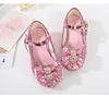 Princess Party Dress Up High Heels Shoes for Girls Kids Cosplay Wednesday Adams Black Sandals Pageant Graduation Ceremony Shoe 4