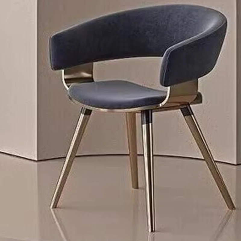 

Leather Design Simple Chair Back Support Yellow Floor Living Room Chairs Ergonomic Modern Relax Fauteuil Salon Design Furniture