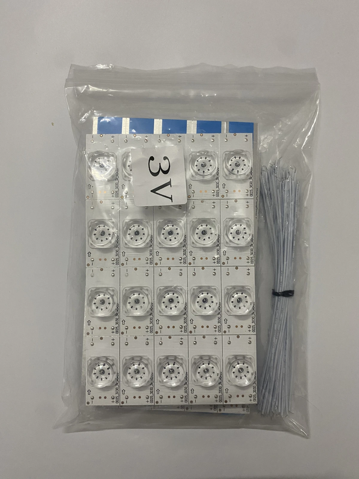 Emitting Diode SMD Light Bead 100PCS 3V 6V with Optical Lens Fliter for 32-120 Inch LED TV Backlight Strip Repair for LED Light