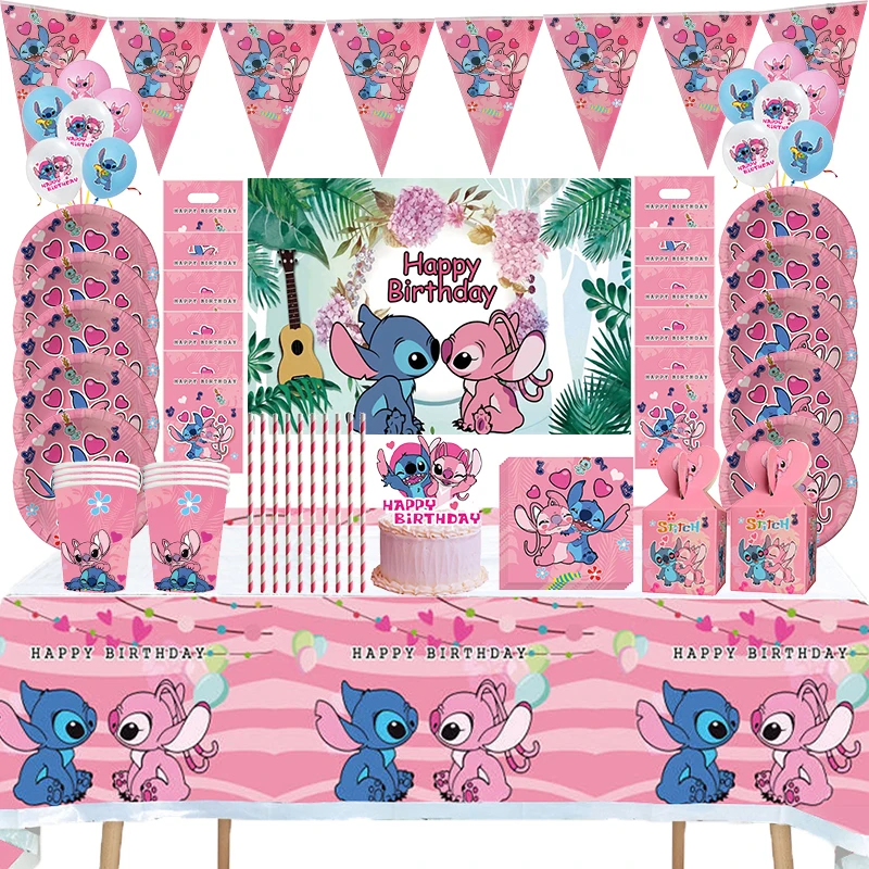 Anniversaire Stitch Accessoire Kit Décoration Anniversaire Lilo