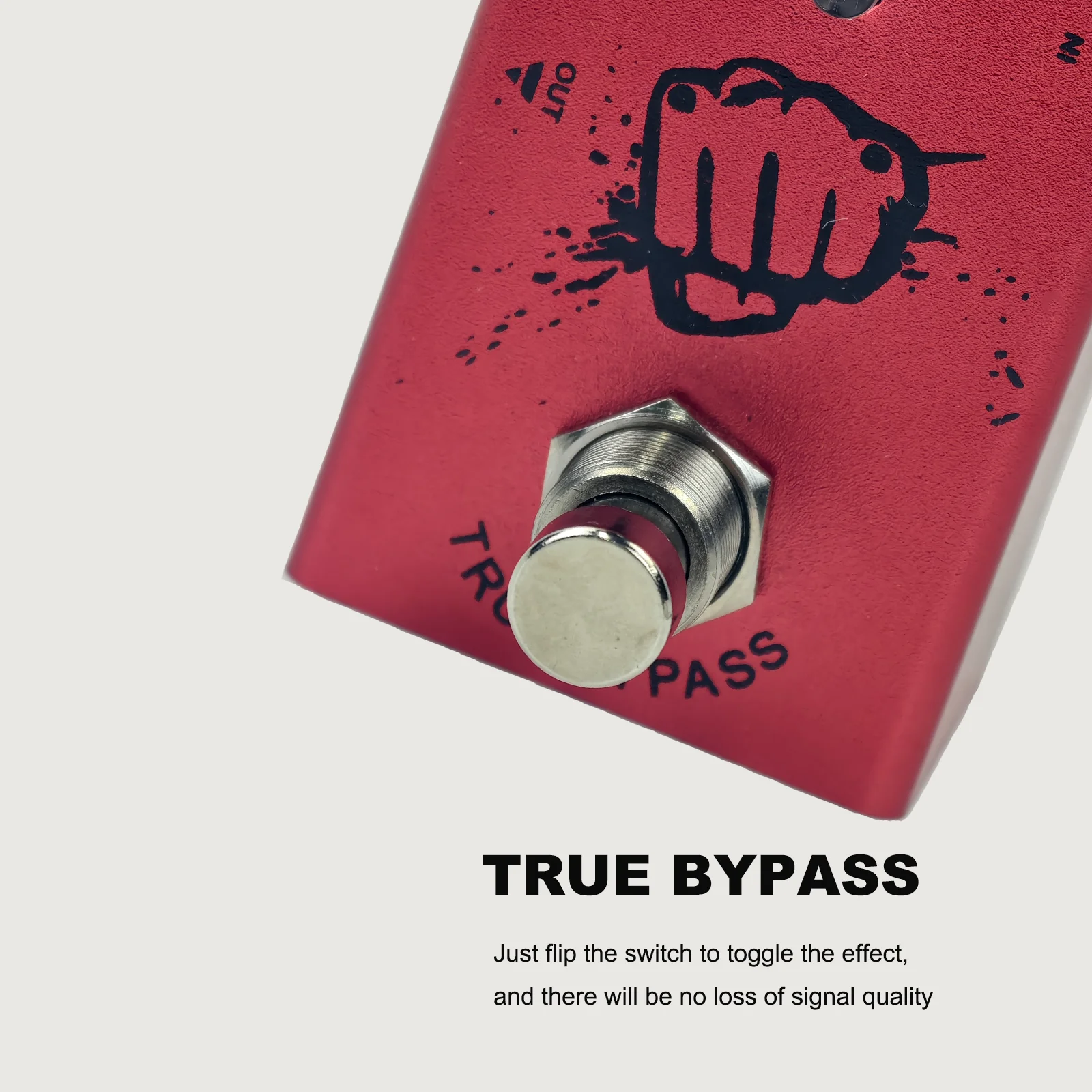 E-Gitarrenpedal Vintage Overdrive/Distortion Crunch/Distortion/US Dream/Classic Chorus/Vintage Phase/Digital Delay – Detail 20