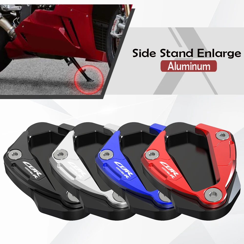 

Motorcycle Kickstand Side Stand Enlarger Pad Support Plate For Honda CBR1000RR R SP CBR 1000 CBR1000 RR-R Fireblade 2020-2025 24