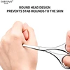 Stainless Steel Eyebrow Eyelash Nose Hair Scissors Remover Makeup Tool Nail Scissors Manicure Cuticle Remove Cutter Trimmer 6