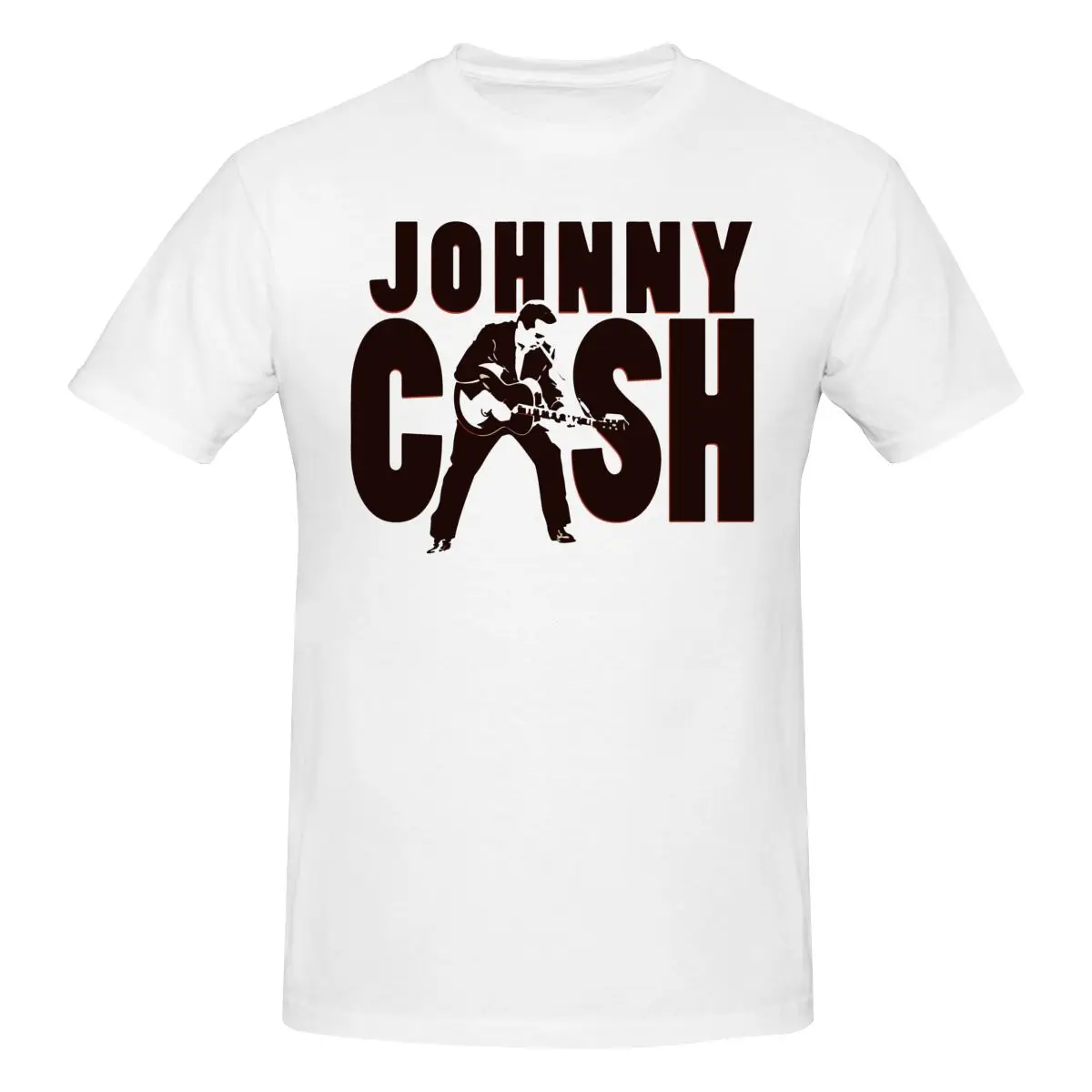 

Johnny Cash Men's Classic Unisex Cotton T-Shirt for Men & Women, Classic Tee