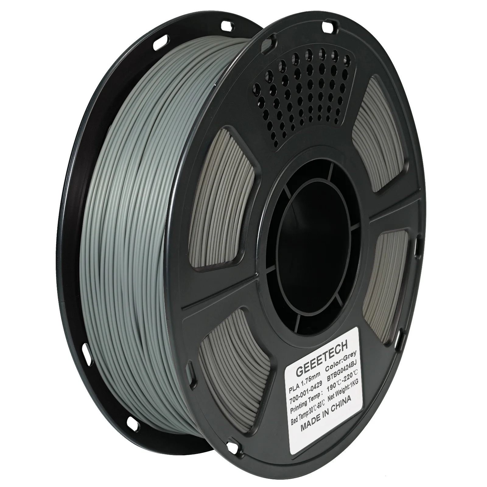 Geeetech Premium PLA Filament - 1kg Spool, 1.75mm, High Precision, Free Shipping
