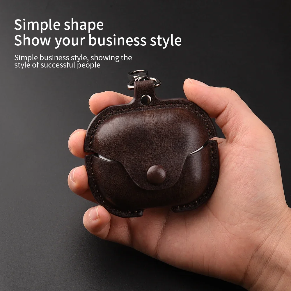 Luxury Leather Case For Samsung Galaxy Buds 3 Pro Case