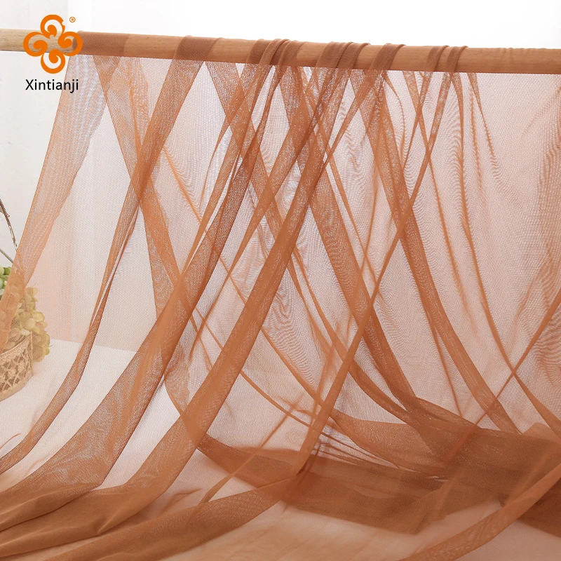 45X150cm 소프트 4 웨이 스트레치 누드 파워 메쉬 원단 바느질 의류 백업 드레스 Bottoming Clothing Tulle
