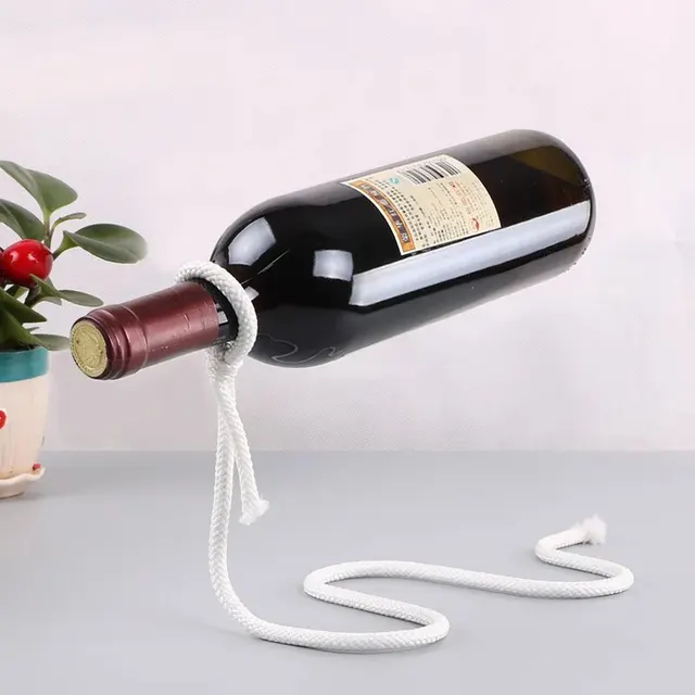 Rope Red Wine Rack Snake