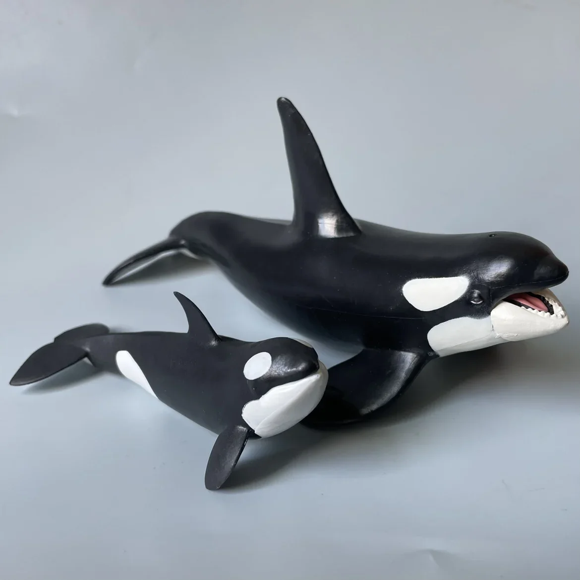 

Simulation of Marine Life Killer Whale Children's Ornaments Cognitive Early Education Toys Collection Figure Model Toys