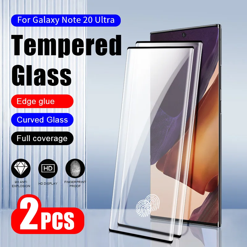 

2 шт., закаленное стекло для Samsung Galaxy Note 20 Ultra 10 lite 10 Plus 20