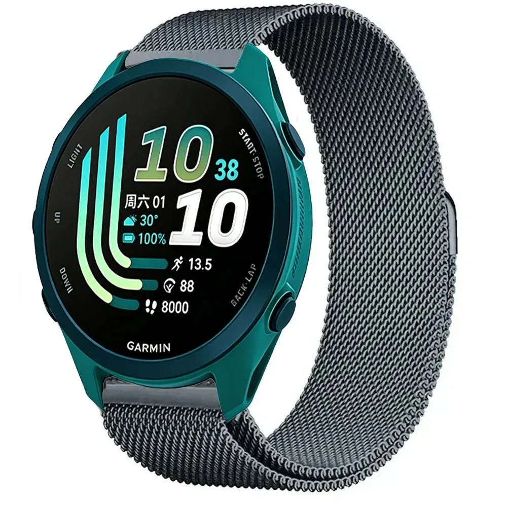 Premium Metal Milanese Magnetic Snap Wristband - Elegant Replacement Strap