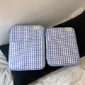 1PC Blue plaid
