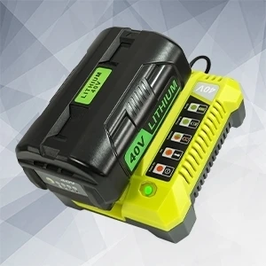 40V Charger for Ryobi Battery OP401 Lithium-ion Battery Charger Compatible With