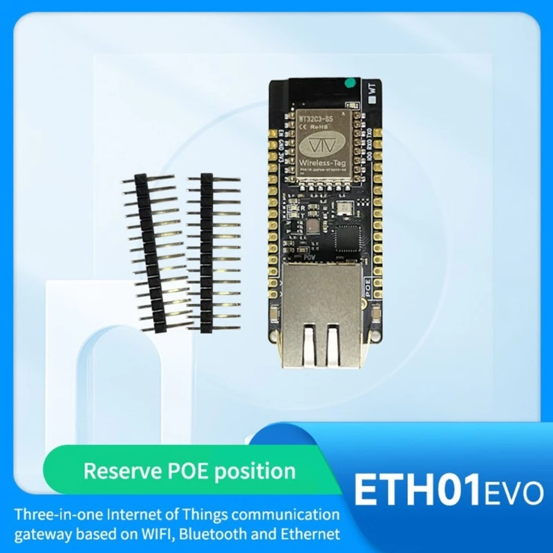 ETH01-EVO ESP32-C3 WiFi  ̴ 3-in-1 IoT Ʈ AT  32M