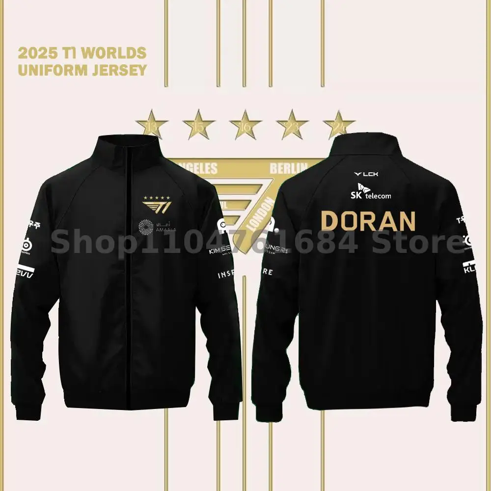 Lol Esports Club Champion Team Jacket Faker Fan Support 2025 World Championship Limited Edition