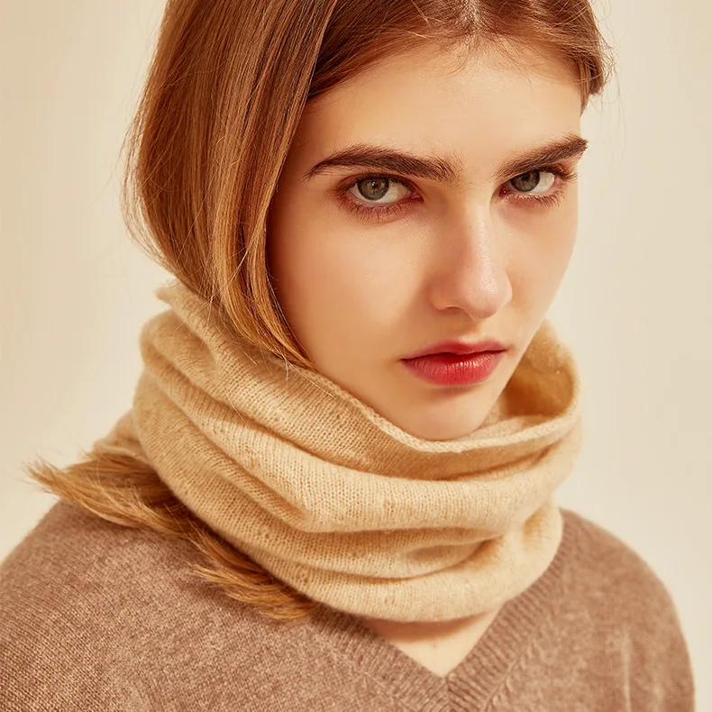 Autumn and Winter ladies new cashmere knitted thin scarf chicken claw pattern bandana warm scarf parent-child small scarf