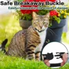 Airtag Cat Collar Breakaway, Reflective Kitten Collar with Apple Air Tag Holder and Bell for Girl Boy Cats, 0.4 Inches 3