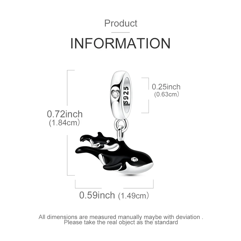 925 Sterling Silber Sommer Charms Perlen Krabbe Schildkröte Oktopus Muschel Anhänger Passend für Original Armband für Frauen DIY Schmuck Geschenk – Detail 30