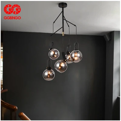 pendant chandelier GGBingo Ceiling Chandelier Lighting Nordic Pendant Lamps Living Room Dining Lamps Luxury Simple Hanging Lamps For Ceiling Lamp white pendant lights