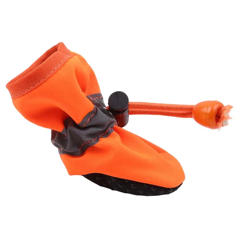 Title 6, 4Pcs Waterproof Pet Dog Shoes Winter Warm Soft ...