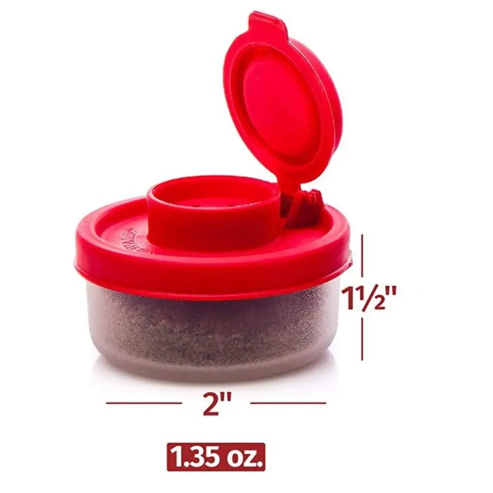 Spice Jars 3/1Pcs Pepper Shakers Salt Picnic Outdoors Kitchen Lunch Bottle Moisture Proof Sealed Mini Seasoning Pot Dispenser