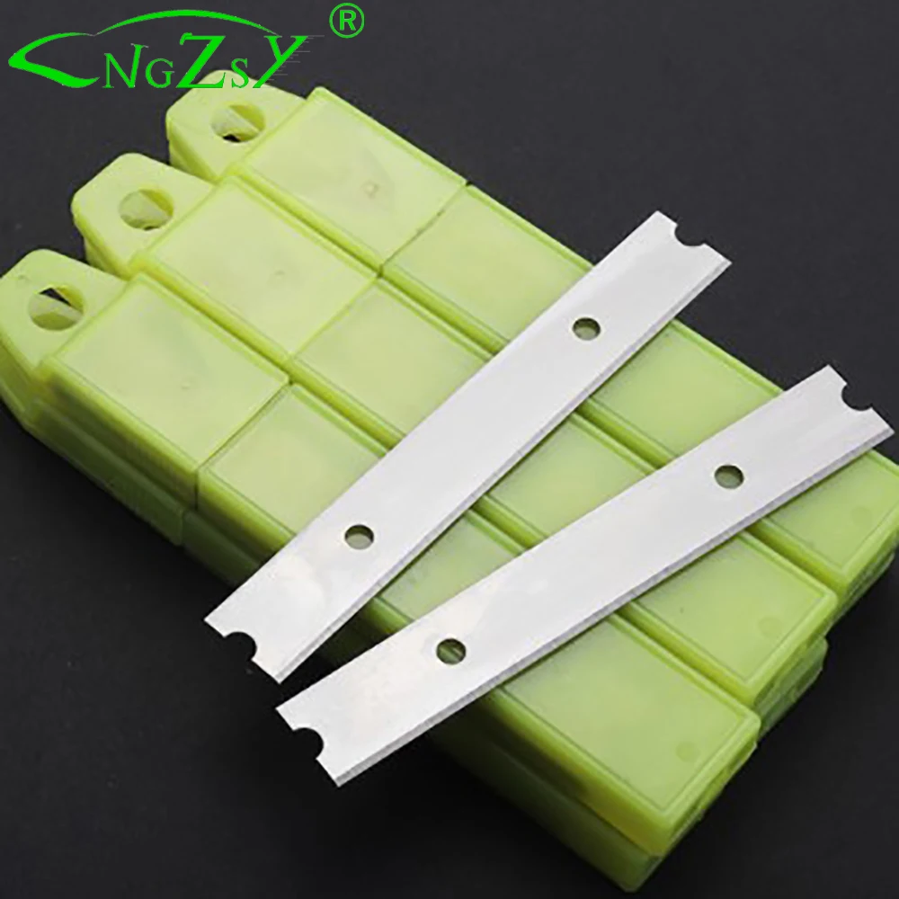 100pcs Spare 4 Inch Metal Blades for Floor Scraper Glue Shovel Snow Ice Squeegee E36 |